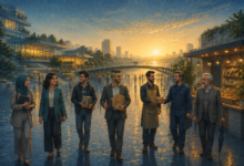 مدینه فاضله نیتمداری بارانزیستی آرمانشهری